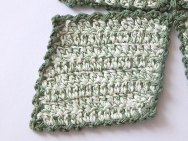 Sage green set of 4 coasters - Image 3