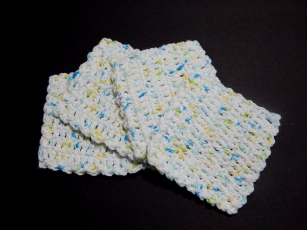 Multi-colored coasters, set of 4 - Image 2